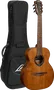 LAG Guitarra Acústica Travel Nylon Blue Wave 1 Electroacústica Cedro Rojo Macizo Caoba Marrón Natural Satinado