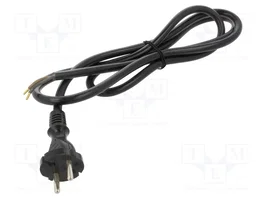 PLASTROL Cable de Alimentación H07BQ-F 2x1,5mm2 1,5m