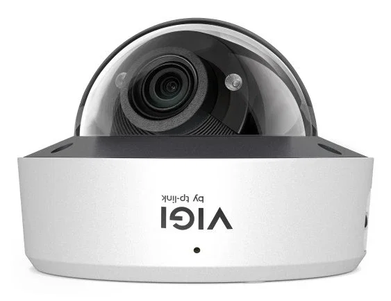 TP-Link VIGI InSight S245ZI Cámara de Seguridad IP Exterior 4MP Dome Techo, Zoom Óptico 5x Motorizado y Varifocal, Visión Nocturna, Resistente IP67 IK10, PoE