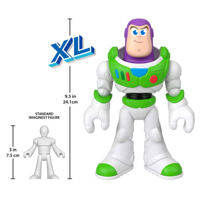 Fisher-Price Imaginext Figura de Acción XL Buzz Lightyear Toy Story Fisher-Price Imaginext Figura de Acción XL Buzz Lightyear Toy Story