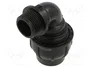 GEBO Conector de apriete G 1'' externo de polipropileno
