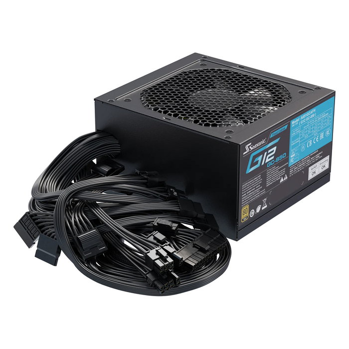 Seasonic Fuente de Alimentación G12 GC-850 850W 80+ Gold ATX No modular para PC Negra Seasonic Fuente de Alimentación G12 GC-850 850W 80+ Gold ATX No modular para PC Negra