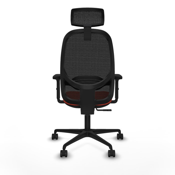 PIQUERAS Y CRESPO Silla de oficina Cilanco Naranja oscuro y Negro PIQUERAS Y CRESPO Silla de oficina Cilanco Naranja oscuro y Negro