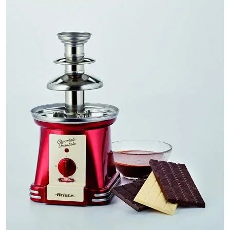FUENTE DE CHOCOLATE ARIETE PARTY TIME 2962 - 90W - TORRE ACERO INOX - PARA 500G CHOCOLATE - REGULADOR DOBLE INTENSIDAD FUENTE DE CHOCOLATE ARIETE PARTY TIME 2962 - 90W - TORRE ACERO INOX - PARA 500G CHOCOLATE - REGULADOR DOBLE INTENSIDAD