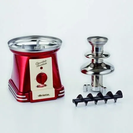 FUENTE DE CHOCOLATE ARIETE PARTY TIME 2962 - 90W - TORRE ACERO INOX - PARA 500G CHOCOLATE - REGULADOR DOBLE INTENSIDAD FUENTE DE CHOCOLATE ARIETE PARTY TIME 2962 - 90W - TORRE ACERO INOX - PARA 500G CHOCOLATE - REGULADOR DOBLE INTENSIDAD