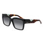 Lacoste L6033S-1 Gafas de Sol para Mujer con Cristales Negros