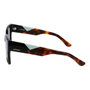 Lacoste L6033S-1 Gafas de Sol para Mujer con Cristales Negros