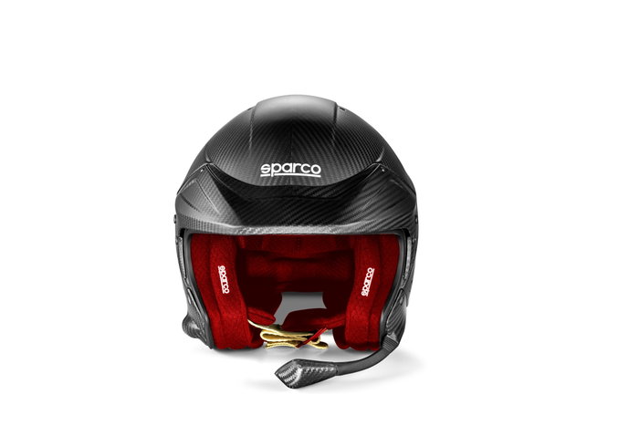 Sparco Casco Flux RJ-I Carbono Interior Rojo Talla S SBRH0001B0R0100S