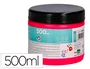 Liderpapel Pintura Dedos Magenta Tarrina 500 cc Pintura a Base de Agua Fácil Lavado Sin Gluten Normativa Europea