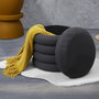Home Deco Factory Puf Almacenaje Atom Gris 37x42 cm