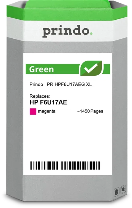 HP 953XL Magenta Original Cartucho de Tinta Compatible Prindo Green XL 1450 Páginas HP 953XL Magenta Original Cartucho de Tinta Compatible Prindo Green XL 1450 Páginas