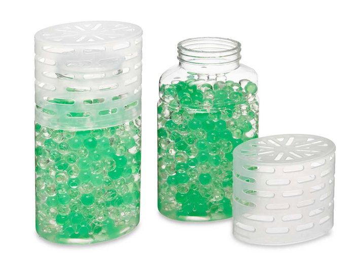 Acorde Ambientador Bolas Gel Jazmín 400Gr 8.5x16.5x6.5cm (Set de 24)