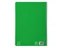 Liderpapel Cuaderno Espiral Pautaguía A4 Tapa Blanda 80 Hojas 75gr Cuadro Pautado 3mm Verde