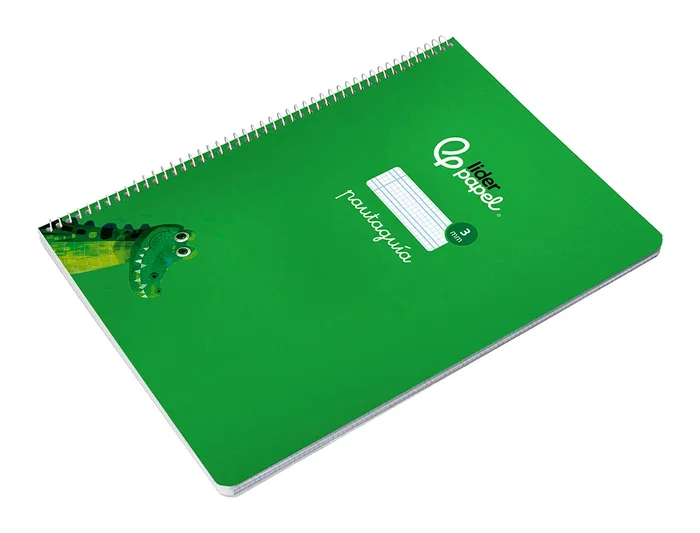 Liderpapel Cuaderno Espiral Pautaguía A4 Tapa Blanda 80 Hojas 75gr Cuadro Pautado 3mm Verde Liderpapel Cuaderno Espiral Pautaguía A4 Tapa Blanda 80 Hojas 75gr Cuadro Pautado 3mm Verde