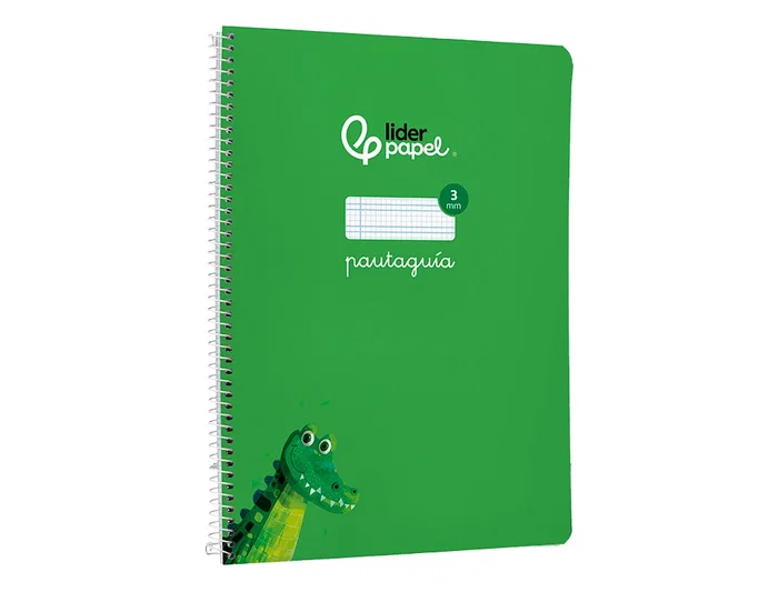 Liderpapel Cuaderno Espiral Pautaguía A4 Tapa Blanda 80 Hojas 75gr Cuadro Pautado 3mm Verde Liderpapel Cuaderno Espiral Pautaguía A4 Tapa Blanda 80 Hojas 75gr Cuadro Pautado 3mm Verde