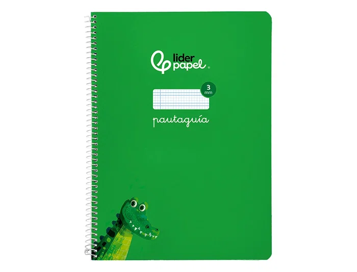 Liderpapel Cuaderno Espiral Pautaguía A4 Tapa Blanda 80 Hojas 75gr Cuadro Pautado 3mm Verde Liderpapel Cuaderno Espiral Pautaguía A4 Tapa Blanda 80 Hojas 75gr Cuadro Pautado 3mm Verde