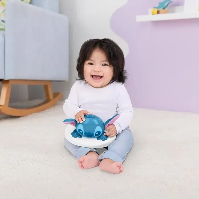 Bright Starts BRI17513 Área de Juegos para Bebés con Múltiples Juguetes, Hamaca Evolutiva, Giro 360º, 10 Juegos Interactivos Disney