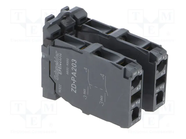 SCHNEIDER ELECTRIC Bloques de contactos Harmony XB4 NO x4 22mm SCHNEIDER ELECTRIC Bloques de contactos Harmony XB4 NO x4 22mm