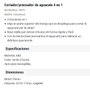 FACKELMANN Cortador y Prensador de Aguacates 4 en 1