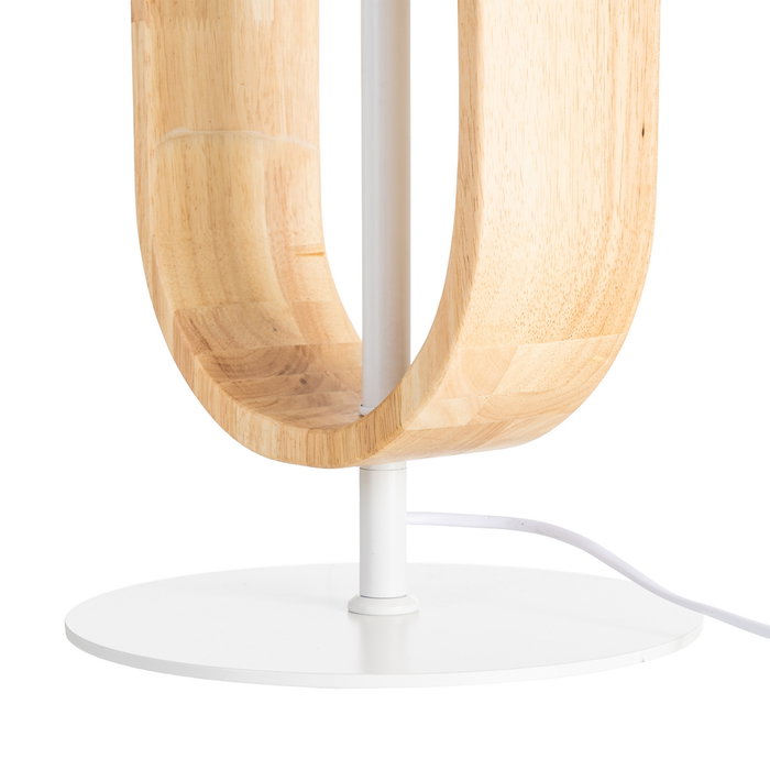 Lámpara Suelo Natural-Blanco 40 X 40 X 138 cm