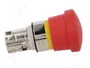 SIEMENS Interruptor de emergencia 22mm Rojo 3SU1.5