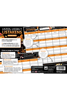 Listos Listas y Listakens Edición Clásica