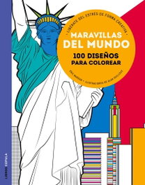 LIBROS CUPULA Maravillas del mundo (100 diseños para colorear)