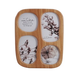 DKD Home Decor Marco Multifoto MDF 23x28 Marrón