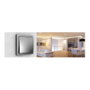 Siemens 5TG1321 Placa de pared/cubierta de interruptor estilo DELTA 1 módulo blanco