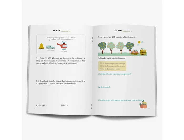 Rubio Cuaderno de problemas nº 16 para el desarrollo intelectual del alumno