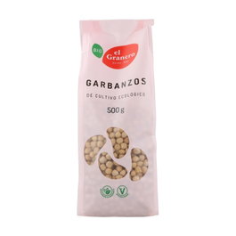 El Granero Integral Garbanzos Bio 500g (12uds)