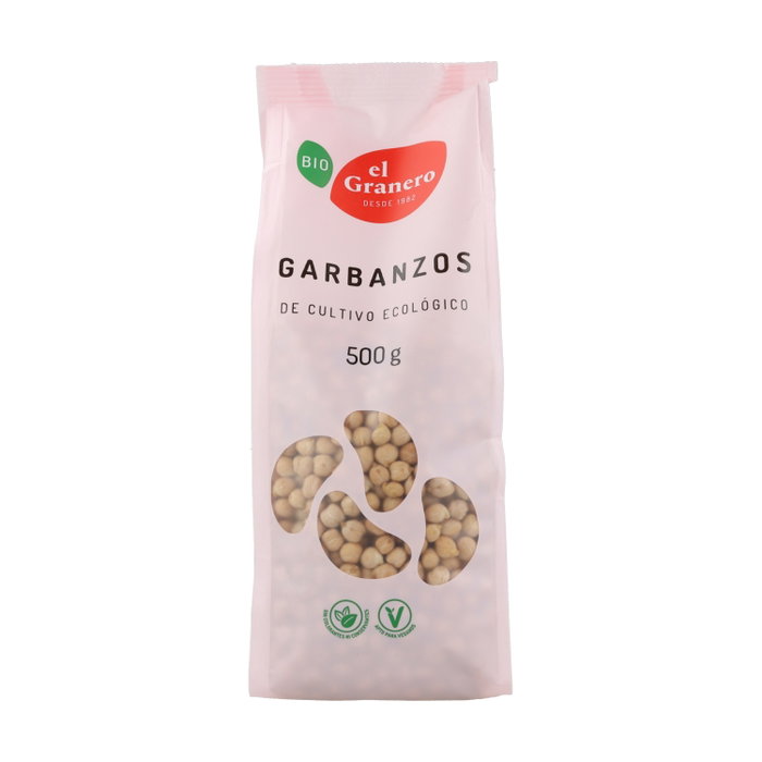 El Granero Integral Garbanzos Bio 500g (12uds) El Granero Integral Garbanzos Bio 500g (12uds)