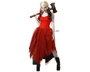 Superhéroe Disfraz de Arlequín Vestido Rojo para Mujer Adulta Talla XS-S - Carnaval, Fiesta Temática