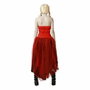 Disfraz de Arlequín Vestido Rojo para Mujer Adulta Talla XS-S