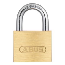 Abus Candado de Latón 713/40, 40 mm con 2 Llaves, Arco 20.5x22 mm
