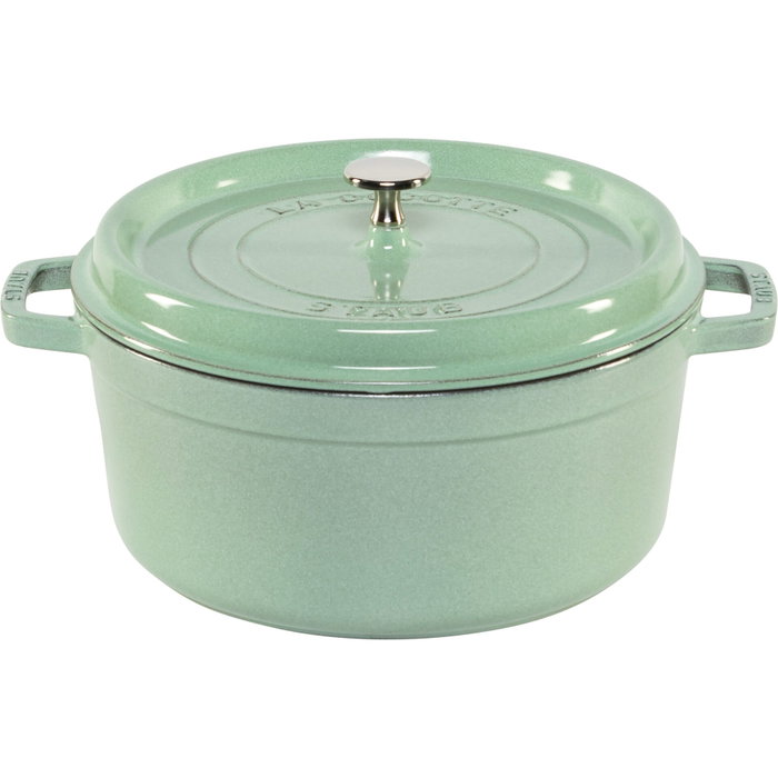 Staub La Cocotte Cacerola Redonda 26cm Verde Sage Staub La Cocotte Cacerola Redonda 26cm Verde Sage