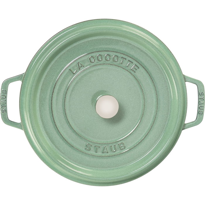 Staub La Cocotte Cacerola Redonda 26cm Verde Sage Staub La Cocotte Cacerola Redonda 26cm Verde Sage