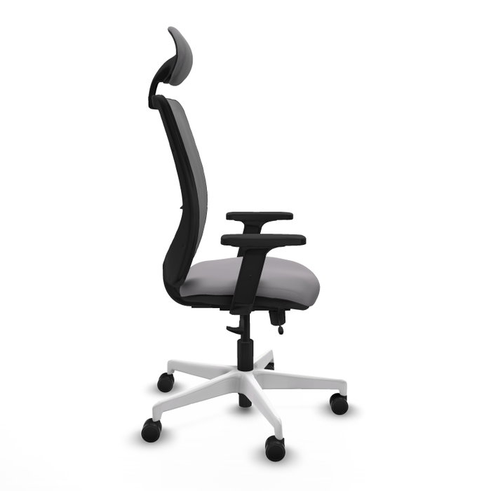 PIQUERAS Y CRESPO Silla de oficina Zulema Gris con Mecanismo Sincro/Traslack PIQUERAS Y CRESPO Silla de oficina Zulema Gris con Mecanismo Sincro/Traslack