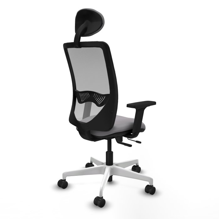 PIQUERAS Y CRESPO Silla de oficina Zulema Gris con Mecanismo Sincro/Traslack PIQUERAS Y CRESPO Silla de oficina Zulema Gris con Mecanismo Sincro/Traslack