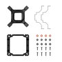 DeepCool AK400 ZERO DARK - Disipador CPU Cooler para Intel y AMD, 4 Tubos de Cobre, Ventilador FDB 120mm 1850 RPM, Negro