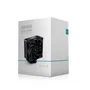 DeepCool AK400 ZERO DARK - Disipador CPU Cooler para Intel y AMD, 4 Tubos de Cobre, Ventilador FDB 120mm 1850 RPM, Negro
