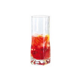 Soler Hispania Quartz Vaso Alto - Vidrio, 30 cl / 0,3L, Altura 156 mm, Diámetro 67 mm, Borde Grueso (Set de 6)