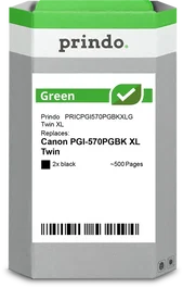 Prindo Multipack Negro PRICPGI570PGBKXLG Twin Green XL