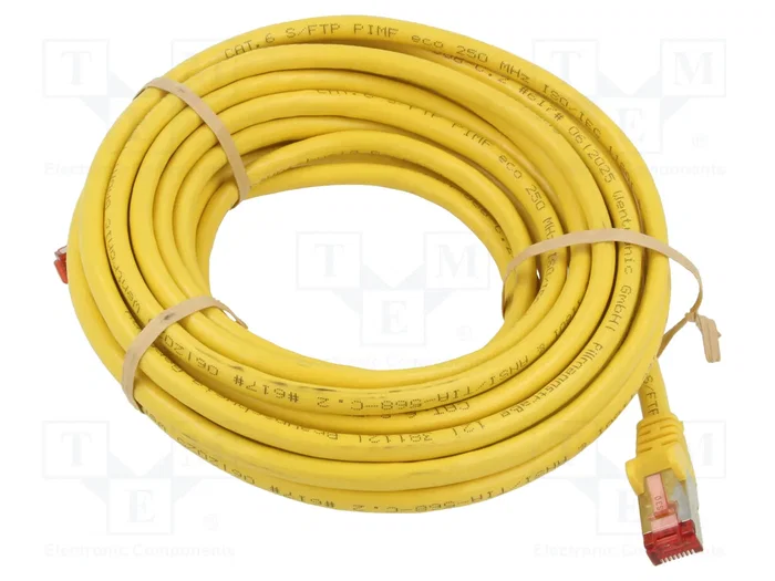 GOOBAY Patch cord Cat 6 S/FTP de 7,5m amarillo
