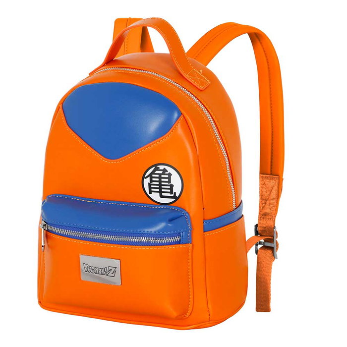 Dragon Ball Mochila Heady Suit Naranja Urbana Diaria 16x25x29cm 8L PVC Poliéster