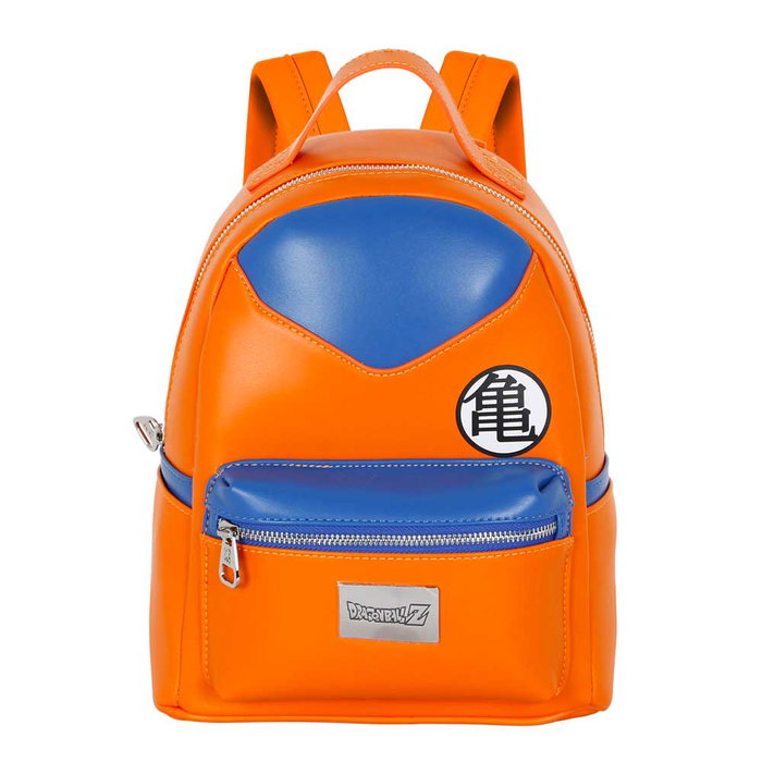 Dragon Ball Mochila Heady Suit Naranja Urbana Diaria 16x25x29cm 8L PVC Poliéster
