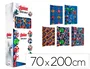 Basika Papel de Regalo Marvel, Rollo Ancho 70 cm x Longitud 2 m, 1 Hoja, Caja Expositora de 50 Unidades, Modelos Surtidos, Infantil