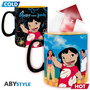 ABYstyle Taza Térmica Disney Lilo & Stitch con Cambio de Color - Diseño Oficial, 460 ml, King Size