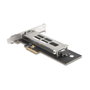 DeLOCK 47028 Tarjeta PCI Express de rack móvil para 1 x M.2 NVMe SSD - Bajo Perfil
