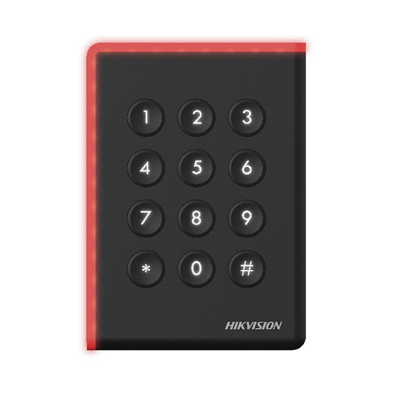 Hikvision DS-K1108AMK Lector de proximidad con teclado Mifare IP65